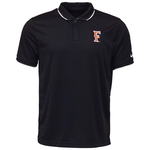 Nike F Logo UV Collegiate Polo - Black